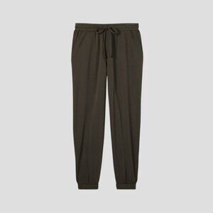 Eileen Fisher Cozy Brushed Terry Hug Jogger Pant, Color: Wren, Size: S / Small